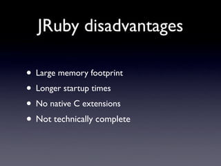JRuby - Enterprise 2.0