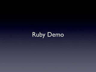 JRuby - Enterprise 2.0