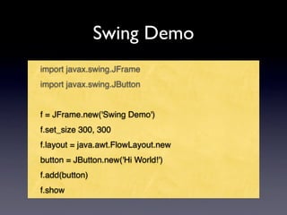 JRuby - Enterprise 2.0