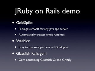 JRuby - Enterprise 2.0