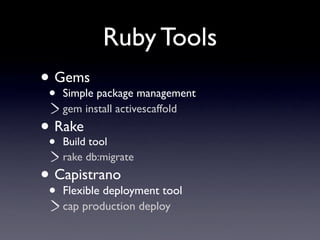 JRuby - Enterprise 2.0