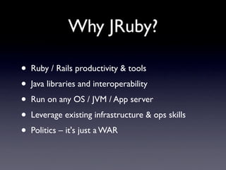 JRuby - Enterprise 2.0
