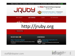 http://jruby.org




staff@idopter.com
 