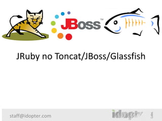 JRuby no Toncat/JBoss/Glassfish




staff@idopter.com
 