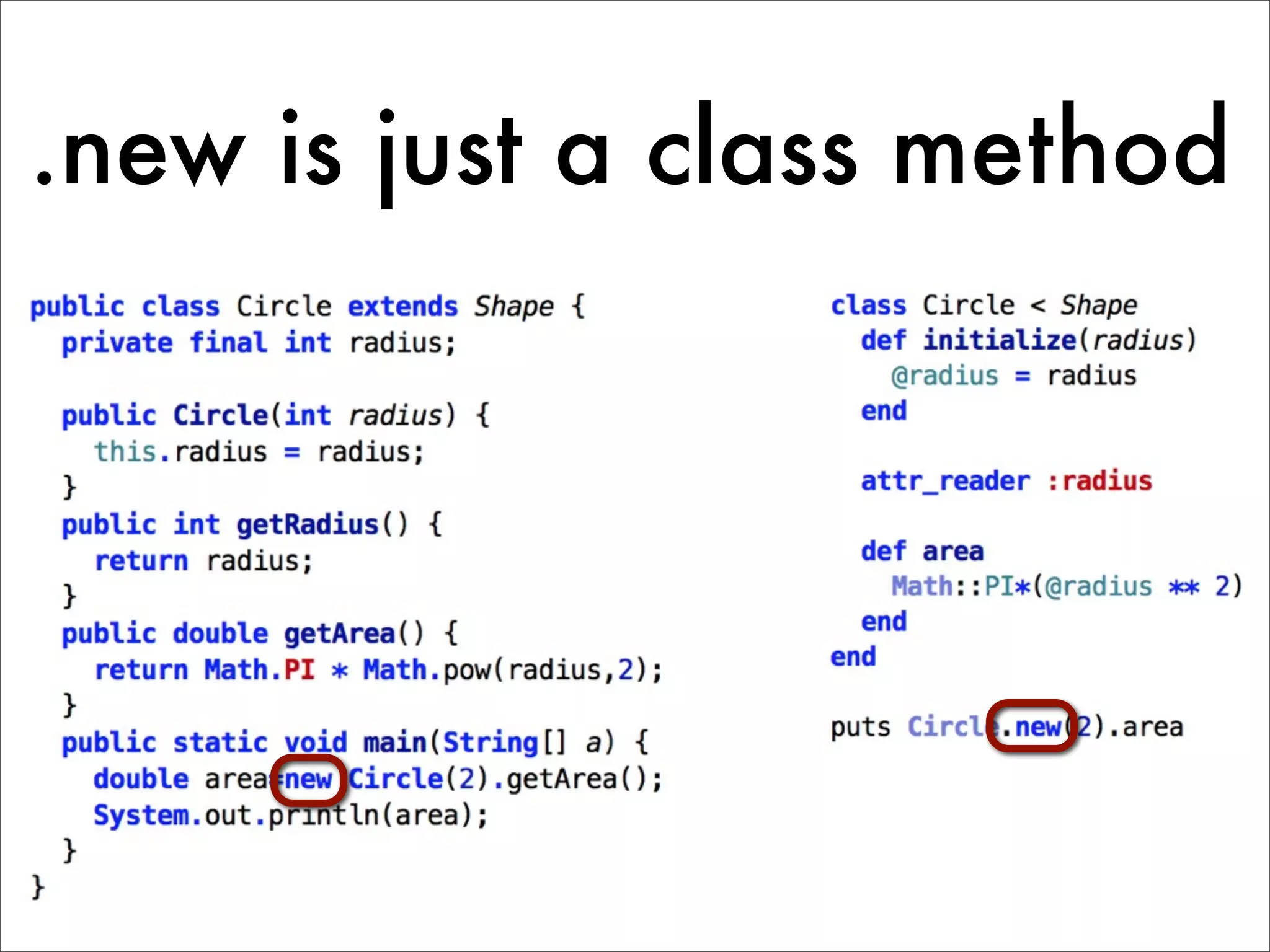 .new is just a class method 