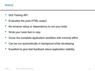 46(Integration) Testing