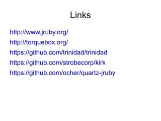 Available servers Three servers reviewed 