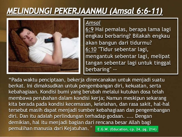 Pelajaran Sekolah SABAT ke-2 Triwulan I 2015 (bahasa 