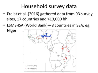 Evidence- and risk-based planning for a climate-smart agriculture