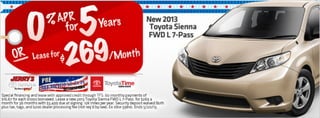 2013 Toyota Sienna at Jerry's Toyota in Baltimore, Maryland