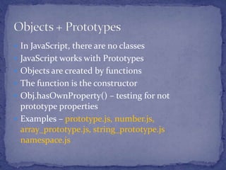 JavaScript Basics - GameCraft Training | PPT