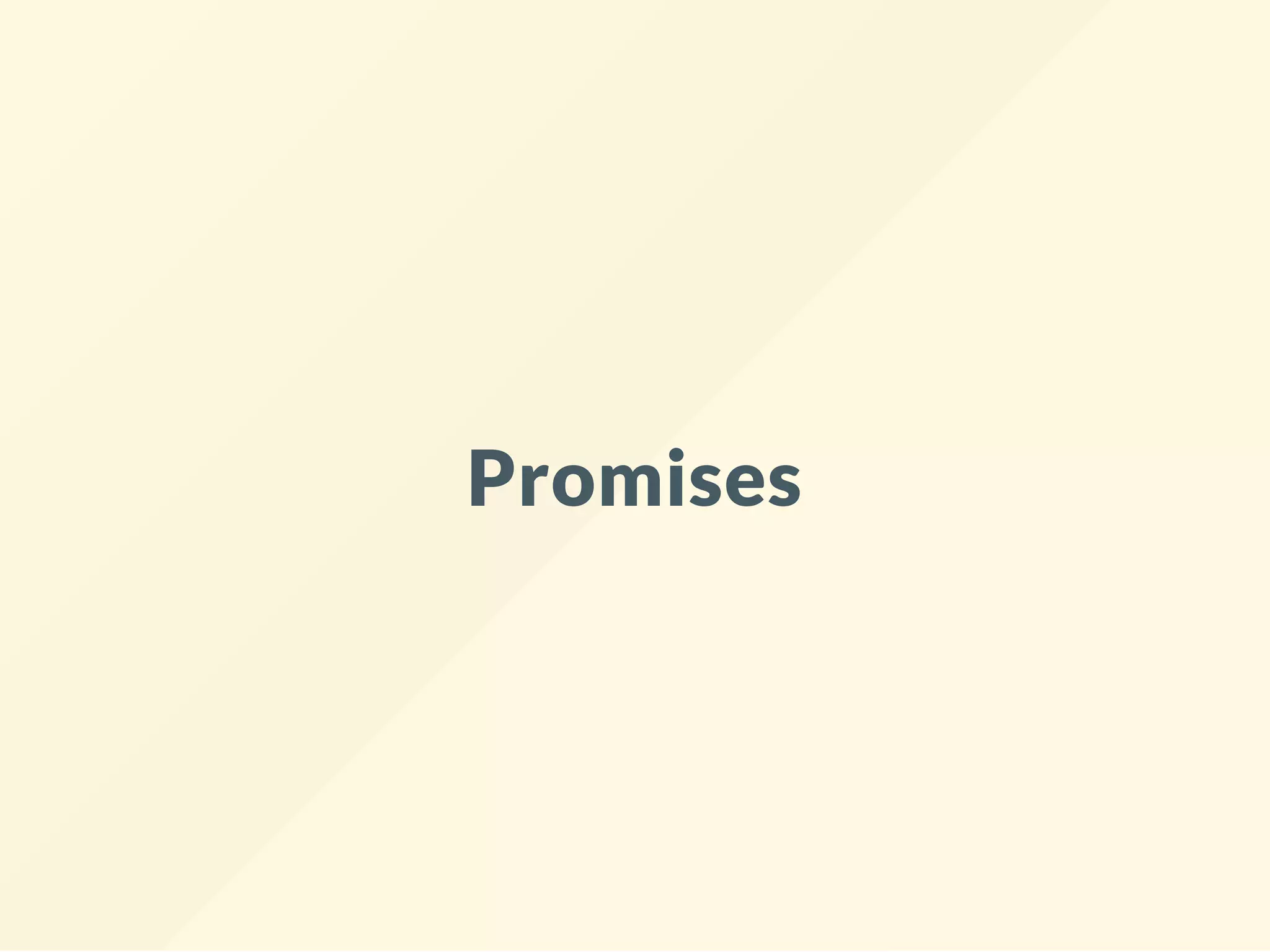 Promises 