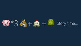 Story time…🐷*3🐺+🏠+🌳
 