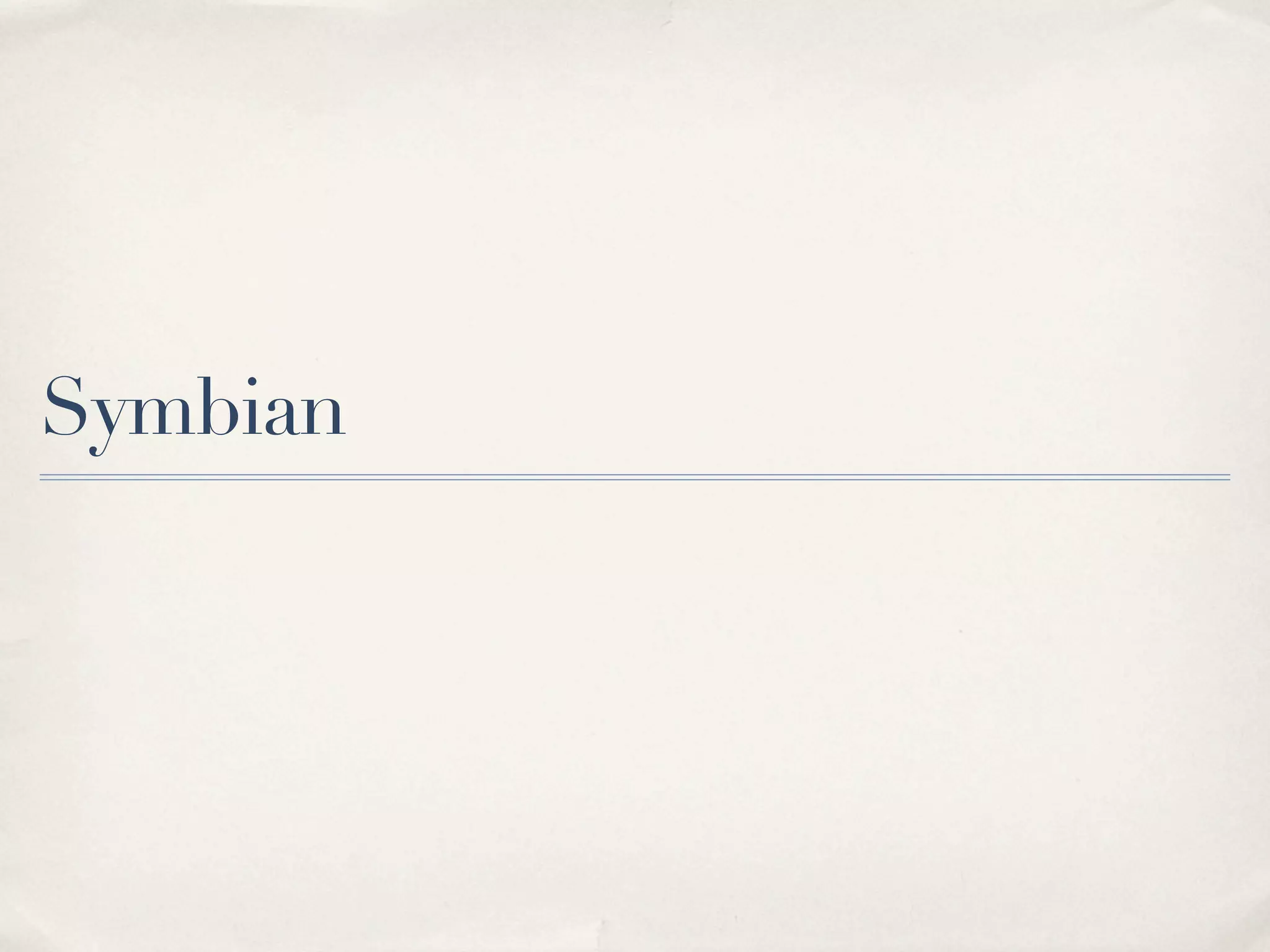 Symbian 