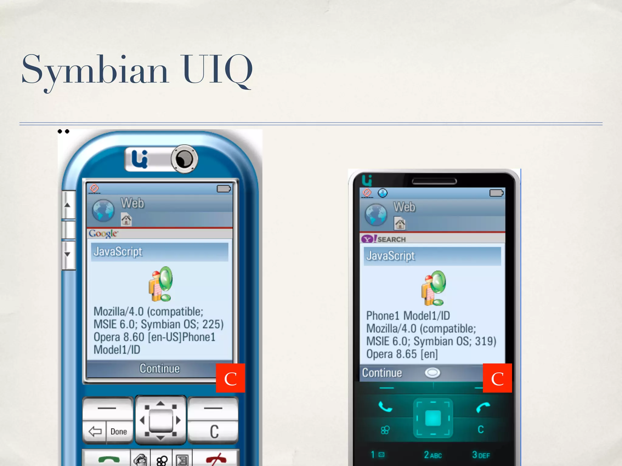 Symbian UIQ C C 