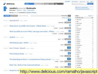 http://www.delicious.com/ramalho/javascript
 