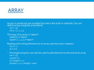 Js types | PPT