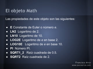 Apuntes: Arreglos y objetos en JavaScript | PDF