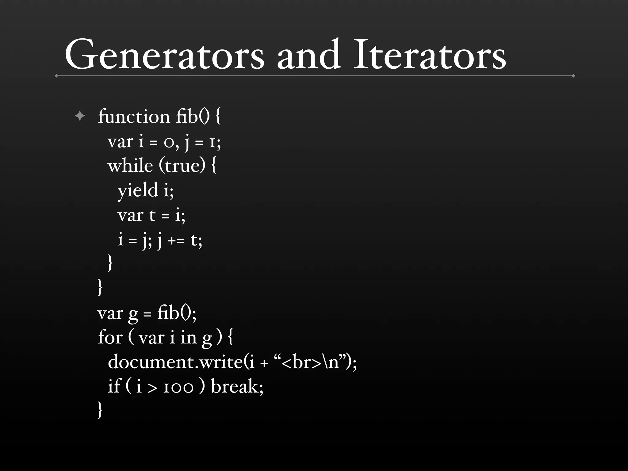 JavaScript 1.5 to 2.0 (TomTom)