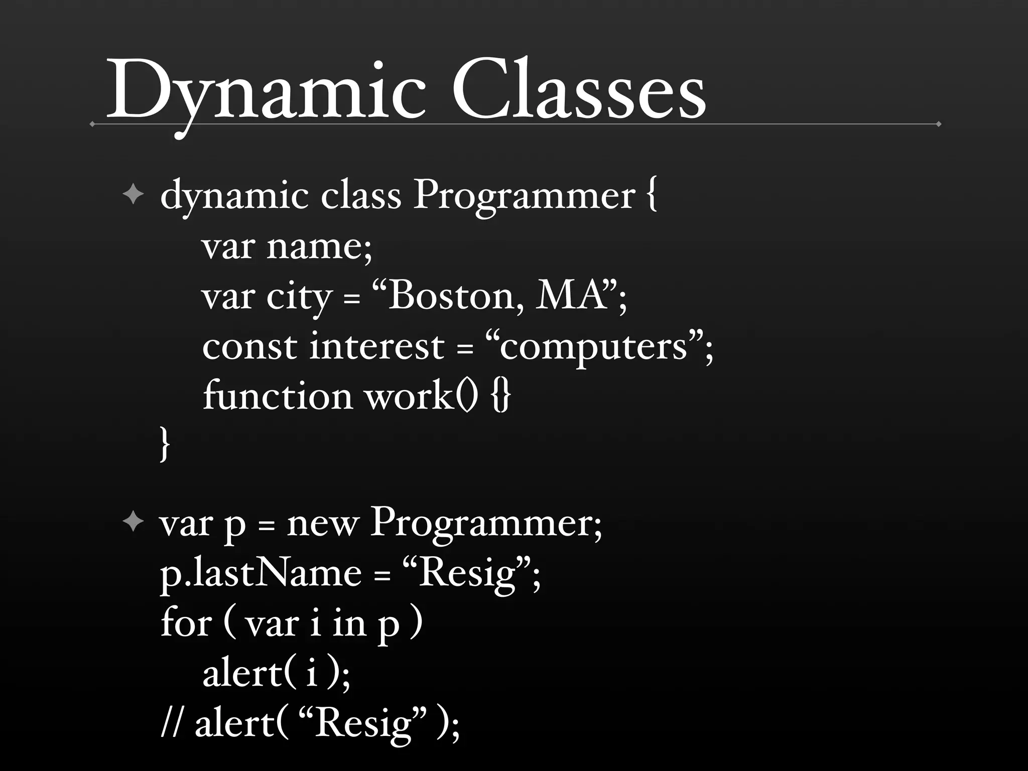 JavaScript 1.5 to 2.0 (TomTom)