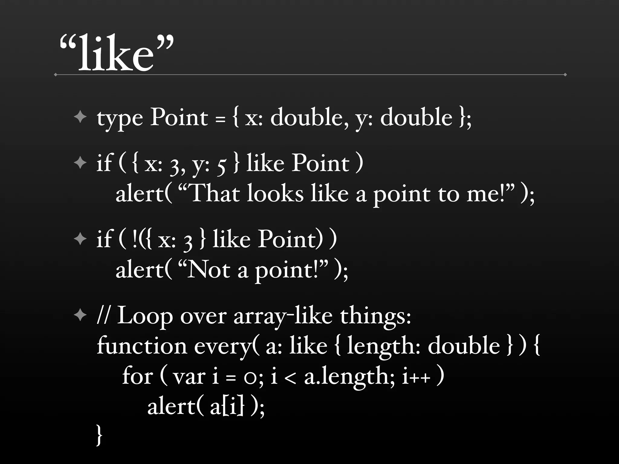 JavaScript 1.5 to 2.0 (TomTom)