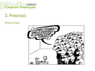 2. Procesos
Productividad
 