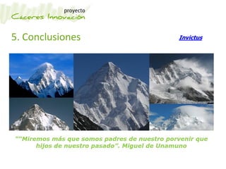 5. Conclusiones Invictus
 