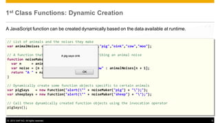 JavaScript for ABAP Programmers - 5/7 Functions | PPT