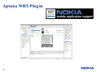 Aptana WRT-Plugin 