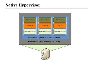 Native Hypervisor
 