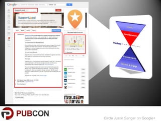Circle Justin Sanger on Google+
 
