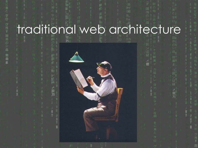 JavaScript Architecture: The Front and the Back of It | PPT