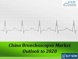 China Bronchoscopes Market 
Outlook to 2020 
. 
 