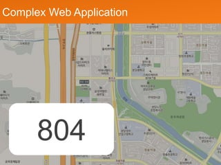 Complex Web Application




       86
       18
      804
 