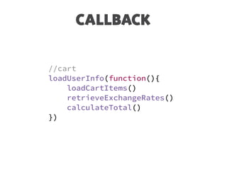 CALLBACK
//cart
loadUserInfo(function(){
loadCartItems()
retrieveExchangeRates()
calculateTotal()
})
 