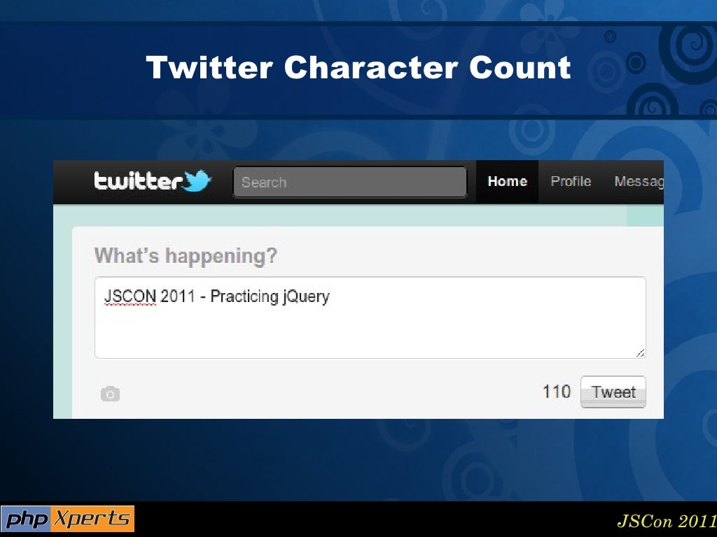 Twitter Character Count