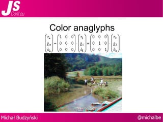 Color anaglyphs 