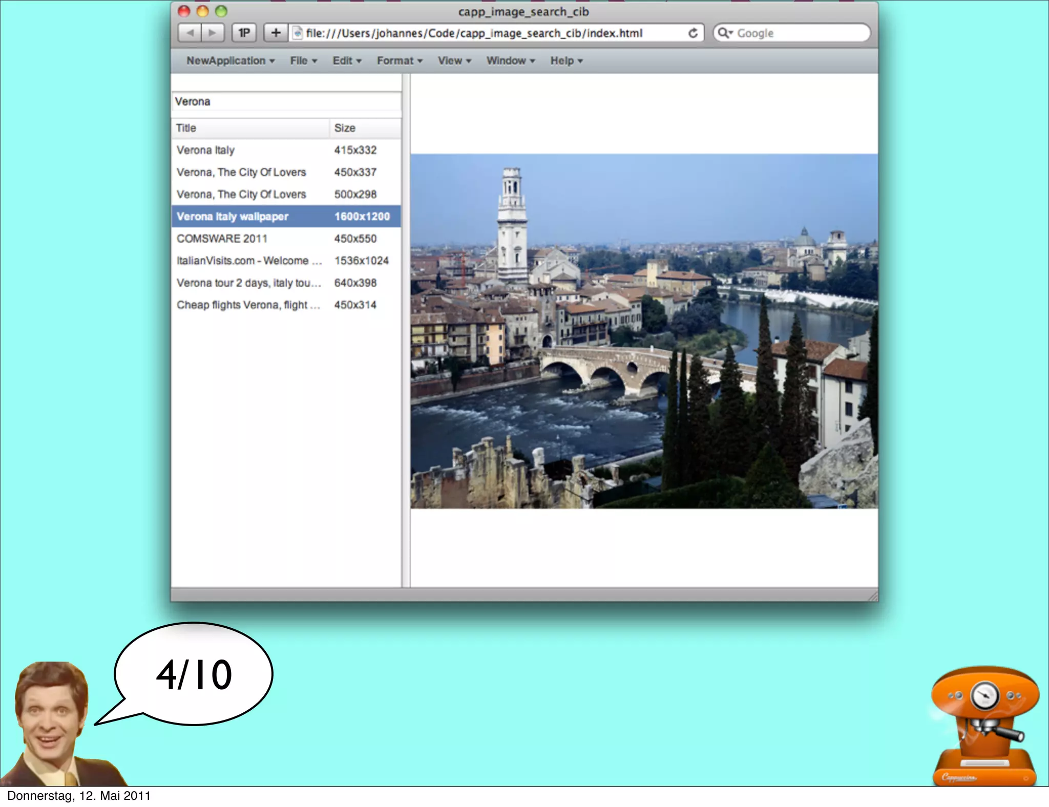 Edit the UI



                           4/10

Donnerstag, 12. Mai 2011
 