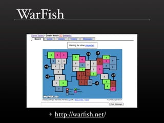 WarFish




        http://warﬁsh.net/
    ✦
 