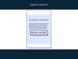 Layers creation
 