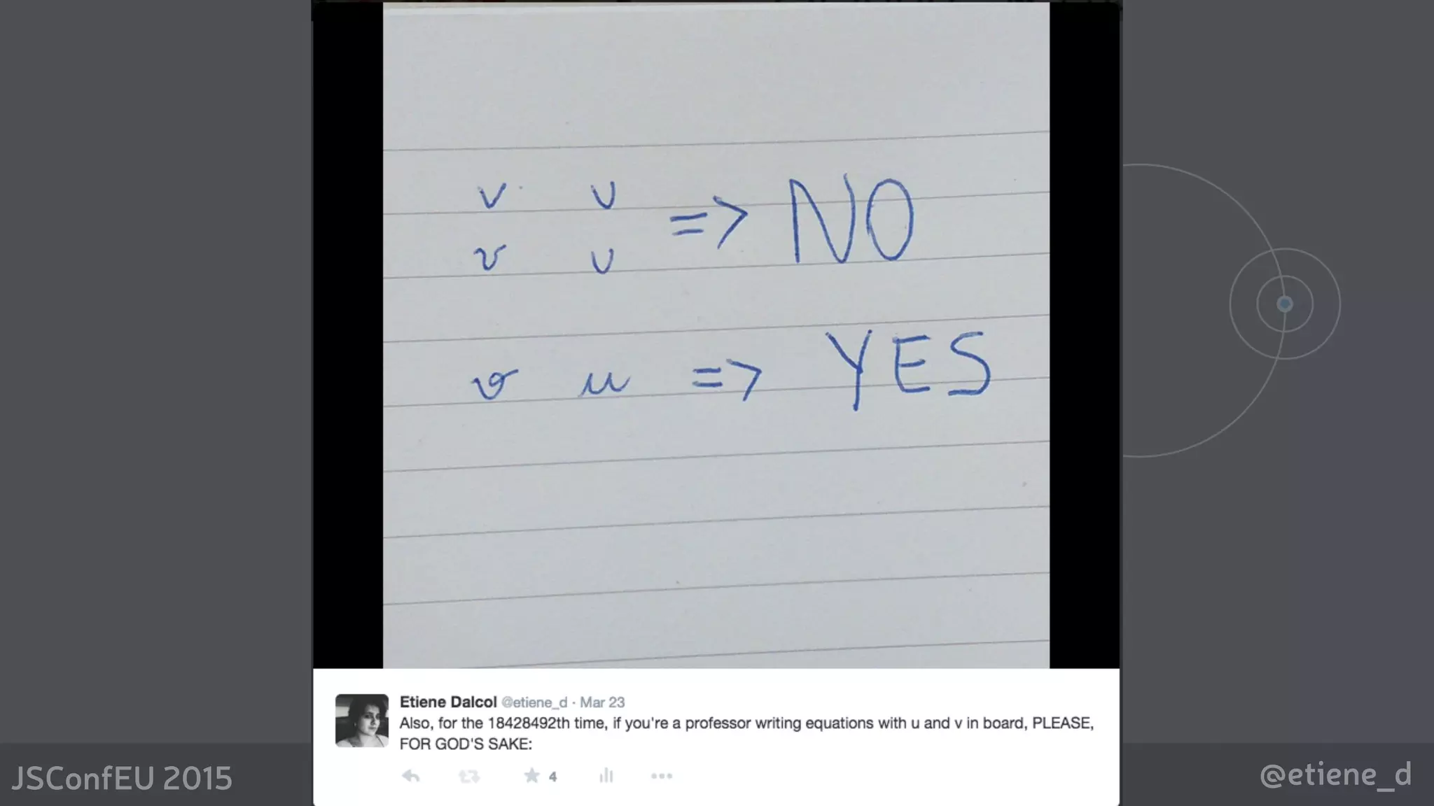 @etiene_dJSConfEU 2015
 