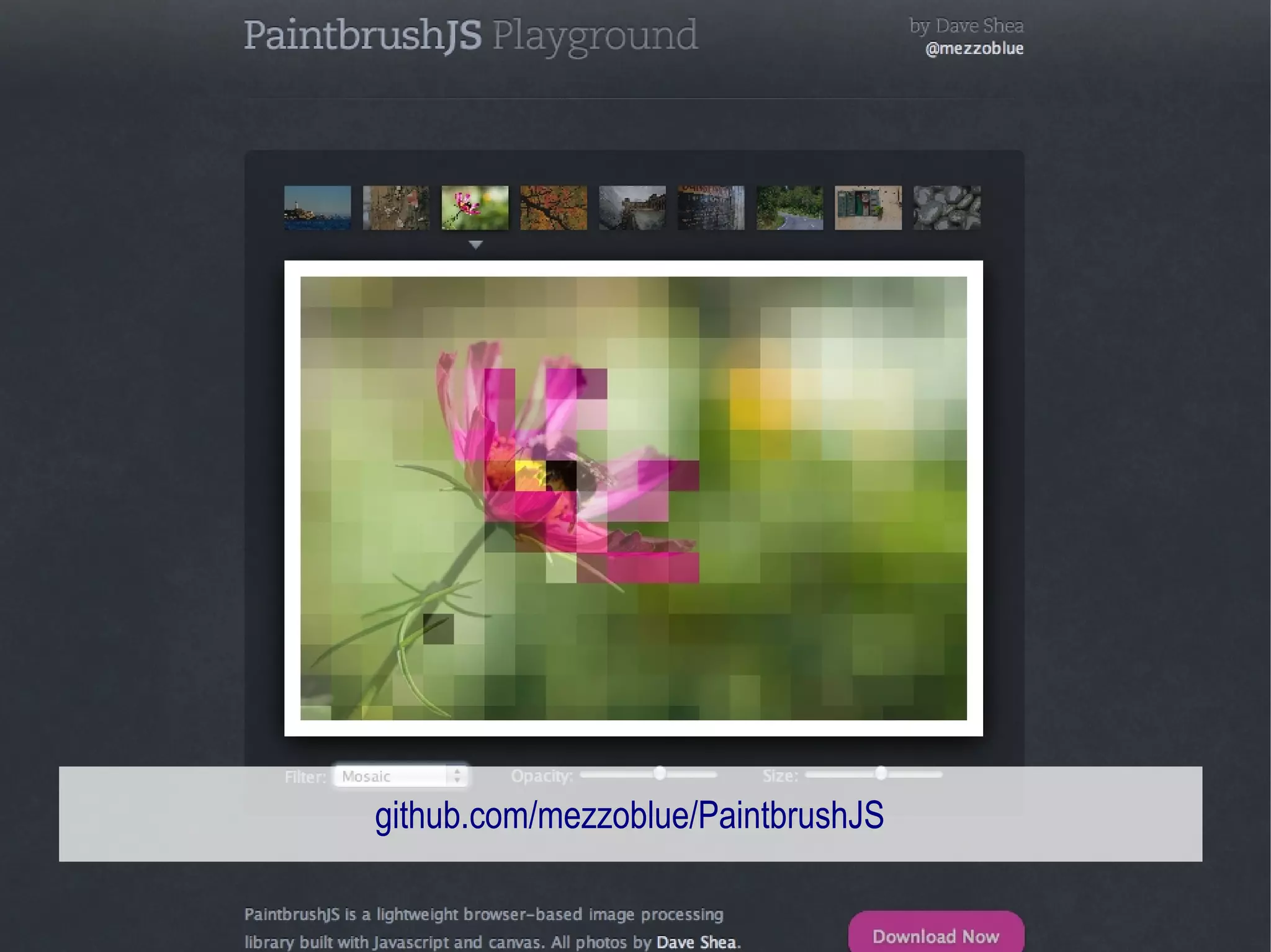 github.com/mezzoblue/PaintbrushJS
 
