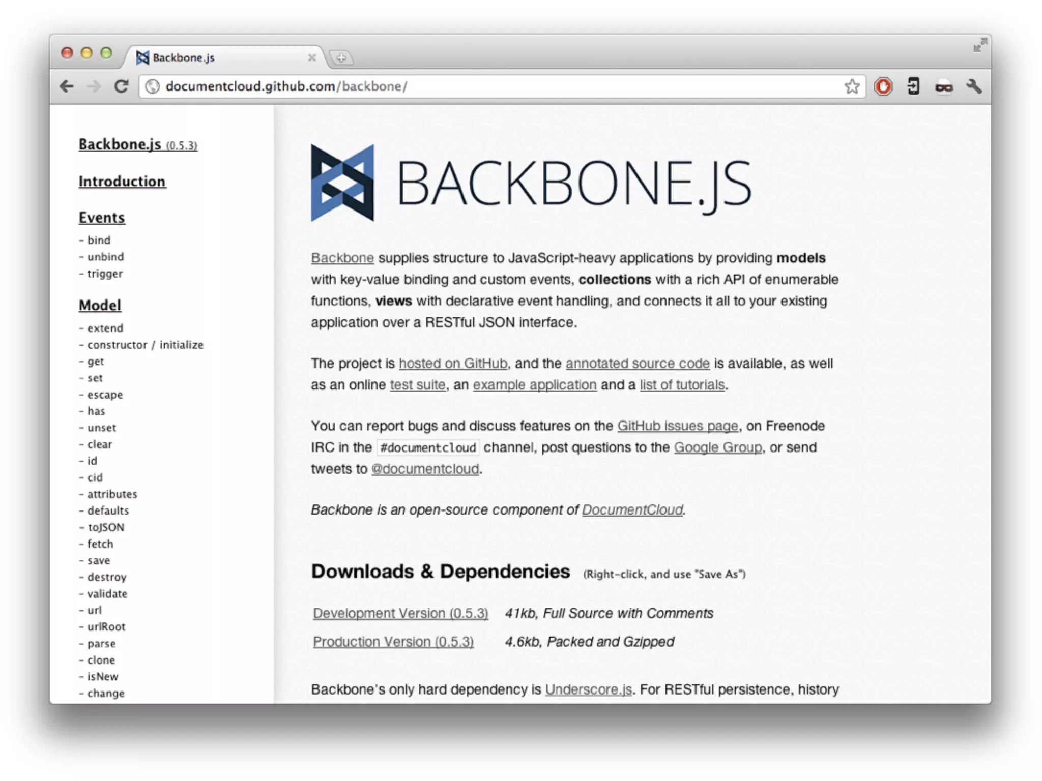 JSDay Italy - Backbone.js