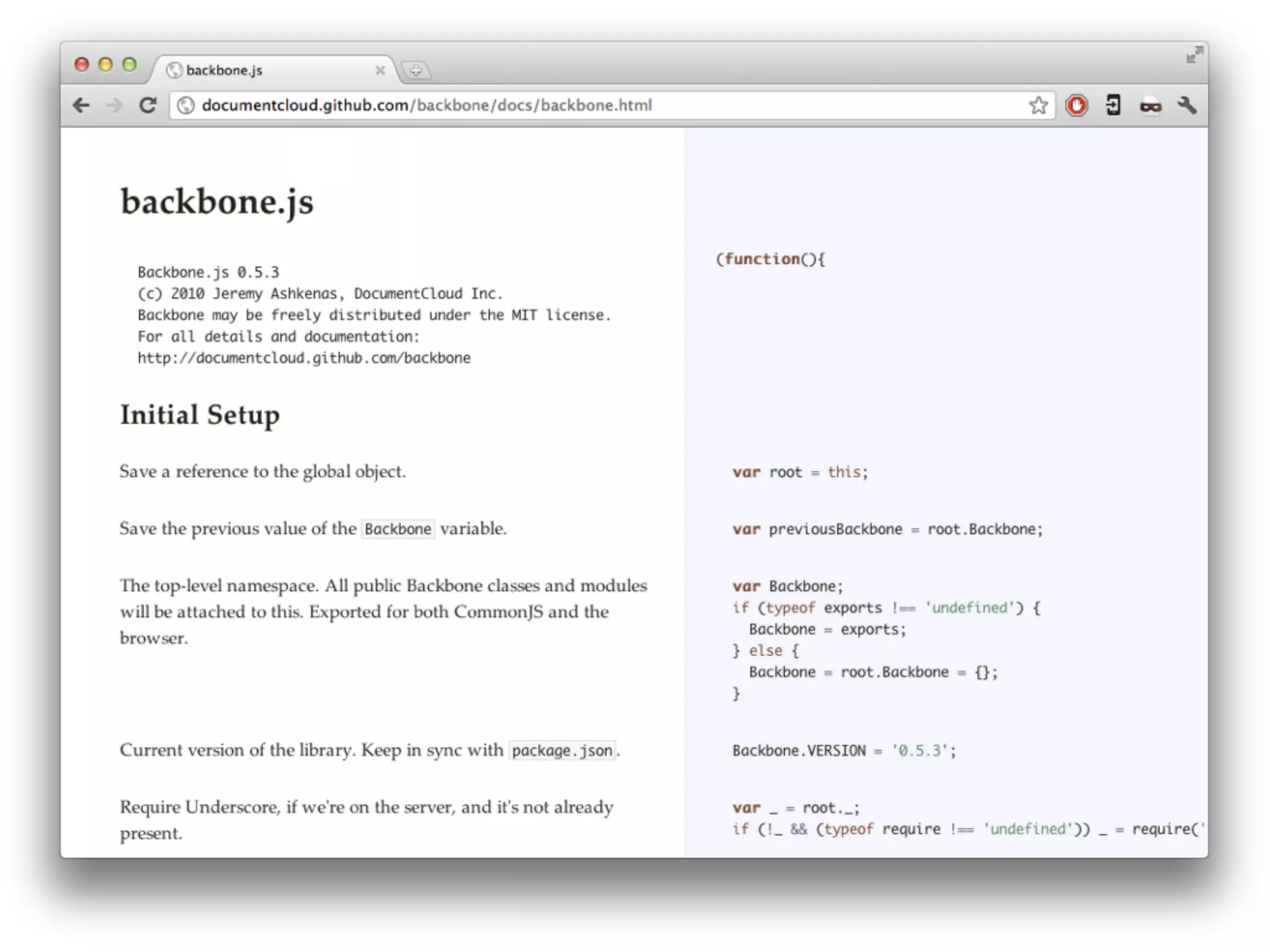 JSDay Italy - Backbone.js