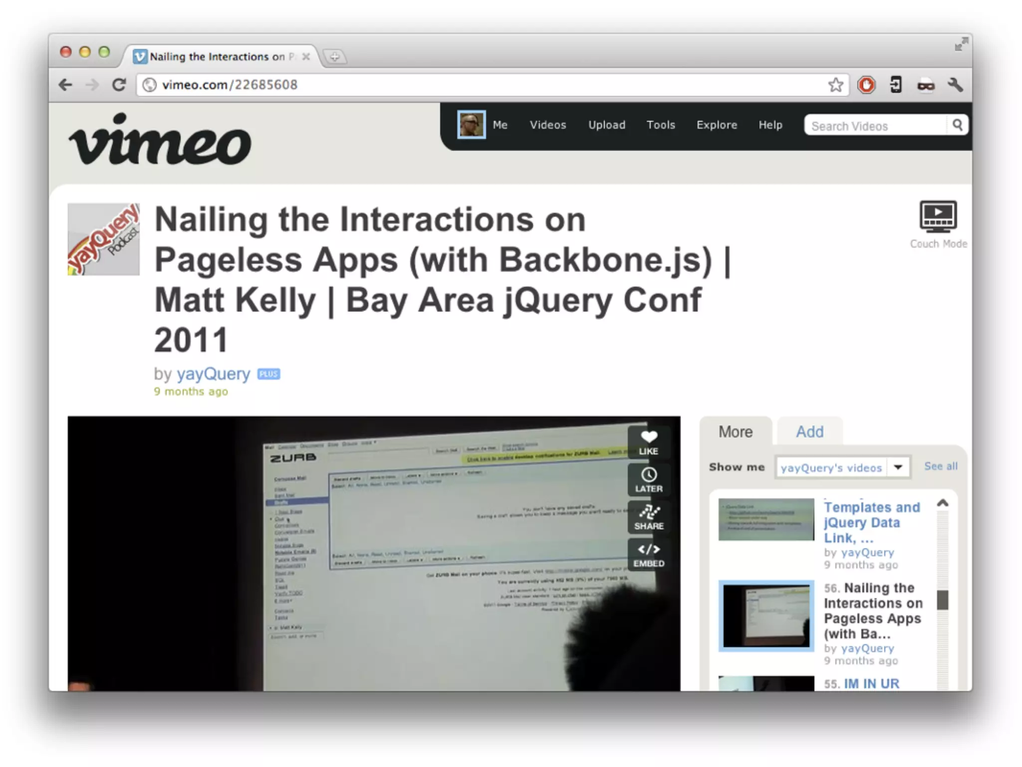JSDay Italy - Backbone.js