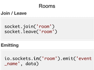 Real-time Web Application with Socket.IO, Node.js, and Redis | PPT