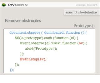 JavaScript done right