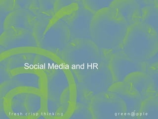Social Media and HR 