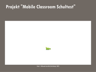 Projekt "Mobile Classroom Schultest"
Video 1: Glühende Kartoffel (Schittelkopf, 2007)
 