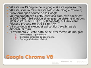 Js engine performance | PPT